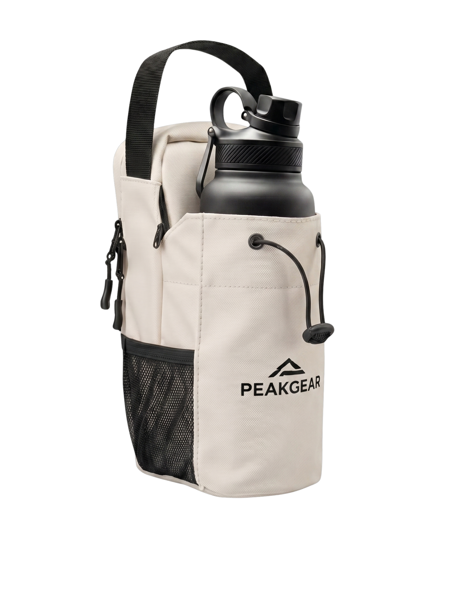 PEAKGEAR mágneses edzőtáska fehér színben