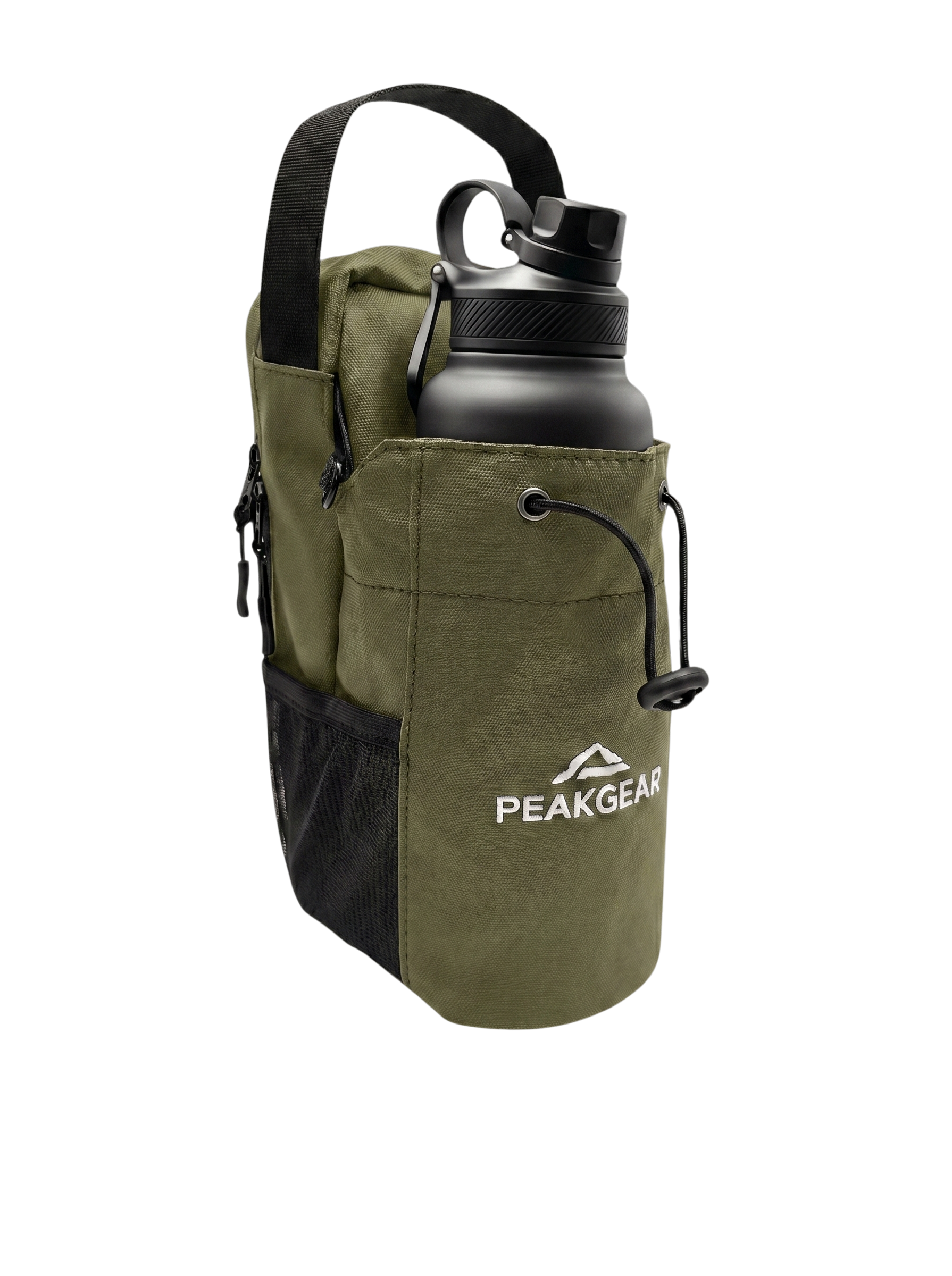 PEAKGEAR mágneses edzőtáska zöld színben