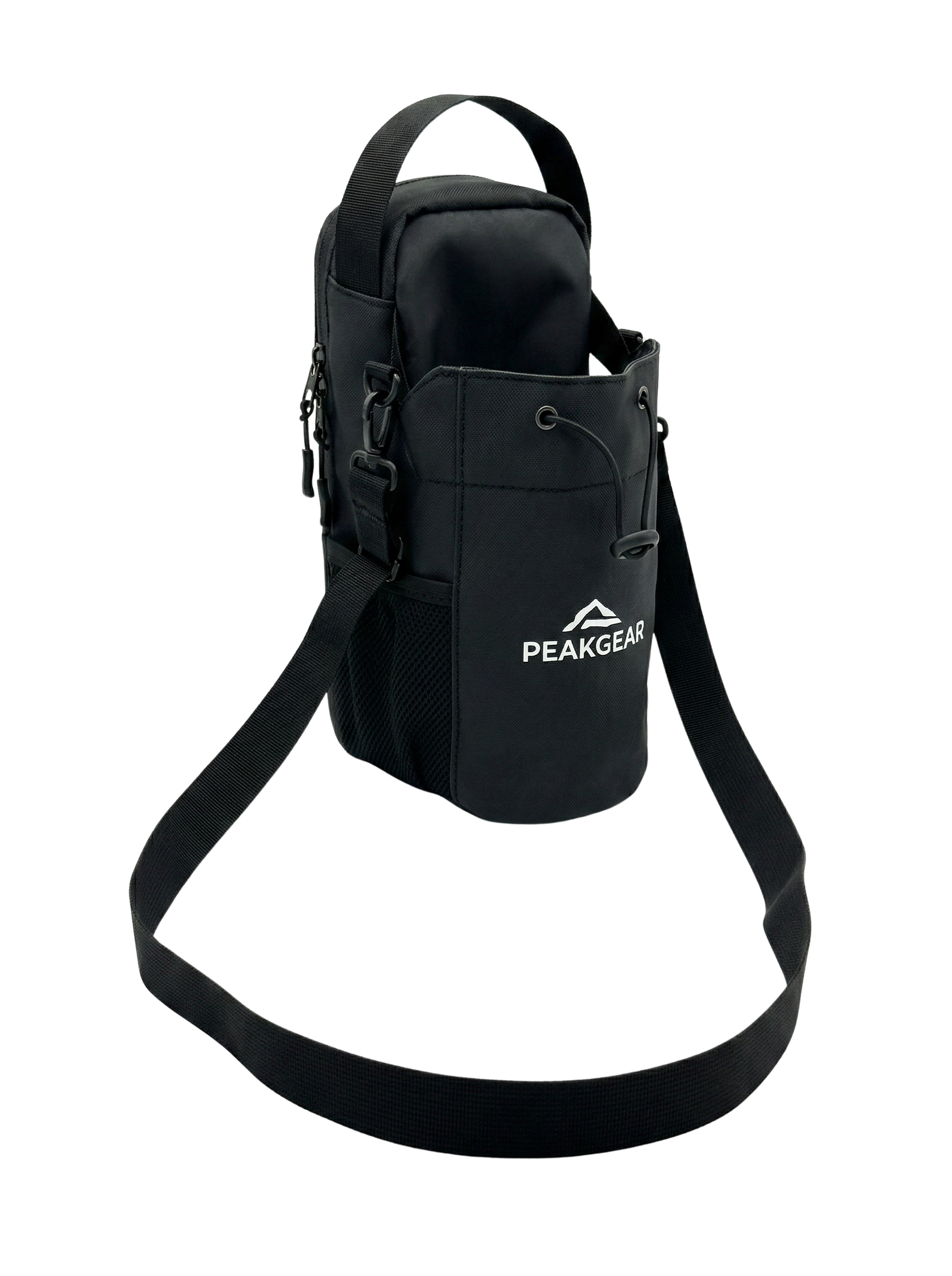 Fekete mágneses kulacstartó táska – PEAKGEAR